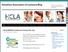 Tablet Screenshot of homecarela.org